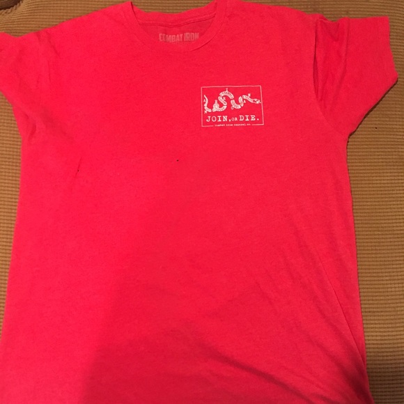 Join or die T-shirt by combat iron size XL - Picture 1 of 2